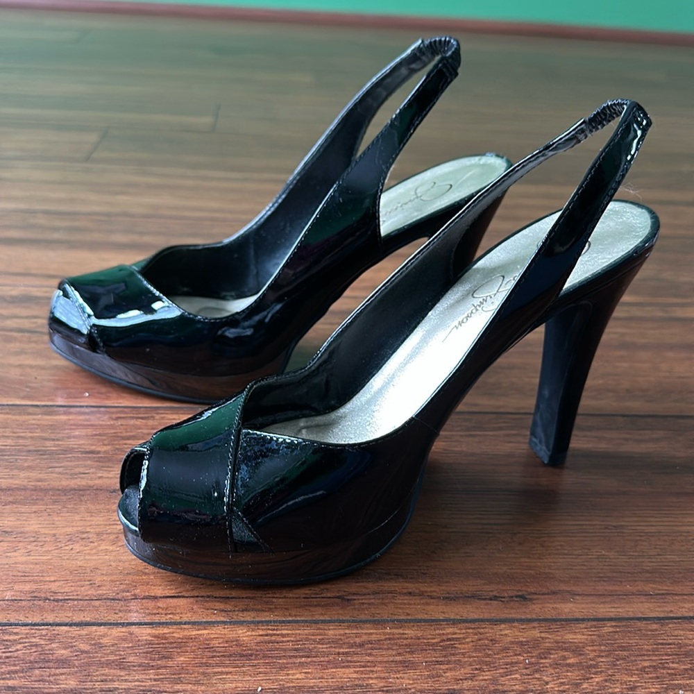 👠👠Jessica Simpson Open Toe High Heeled Shoes👠👠